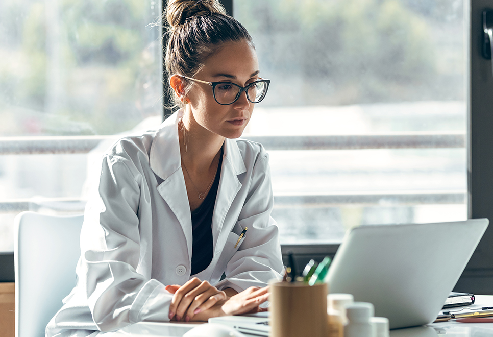 Doctor working on Validation Queries