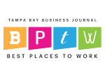 Best Place to Work
in Tampa Bay