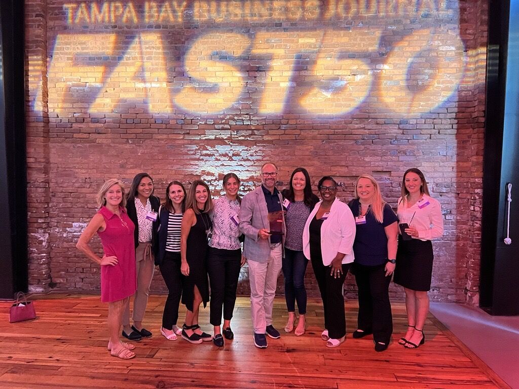 Voted #1 Best Place to Work (Large Category) and ranked #18 among the fastest-growing privately held companies by the Tampa Bay Business Journal