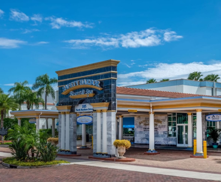 Brundage Group's small corner office at Safety Harbor Resort & Spa in 2007