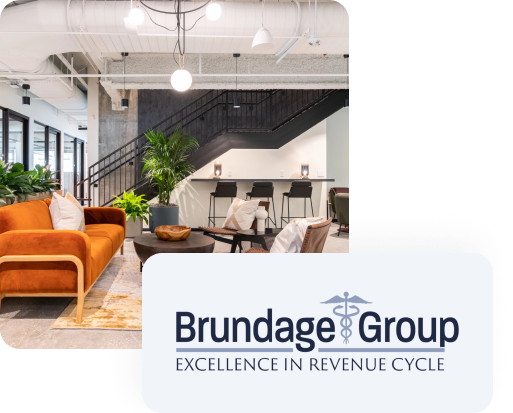 Brundage Group's larger workspace on Central Ave