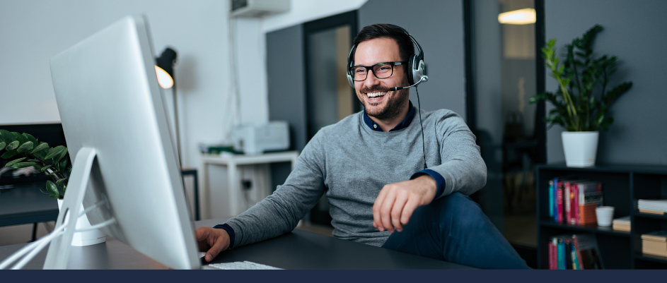 Physician Advisor working at computer